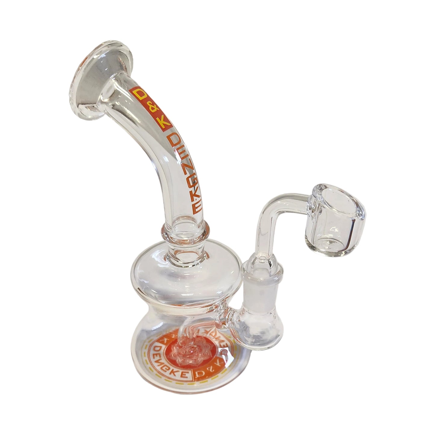 6.5" D&K Percolator Dab Rig