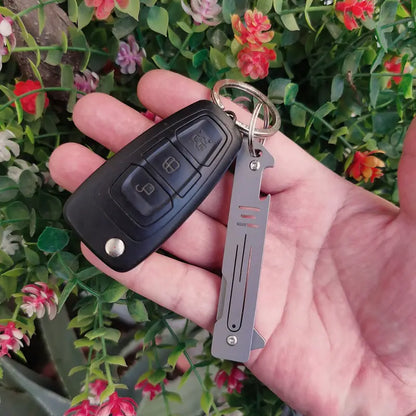Folding Tool with Keychain