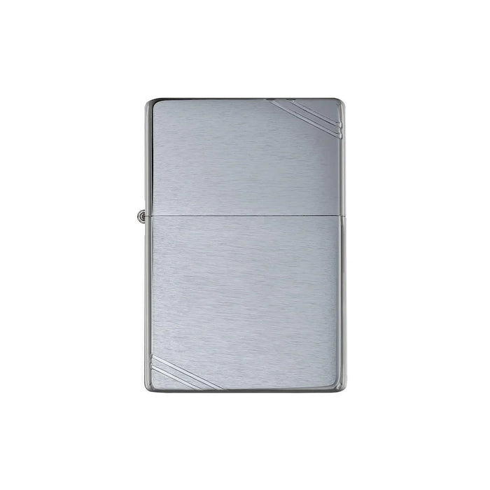 Zippo Lighter - Vintage BR Fin Chrome