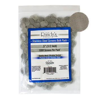 Randy's - 0.5" Stainless Steel Screens - 1000ct