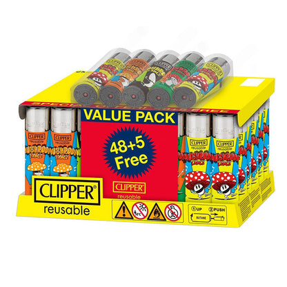Clipper Lighter - Mushroom Dance