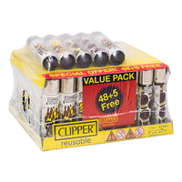 Clipper Lighter - Skull Fire