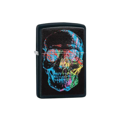 Zippo Lighter - Colourful Skull