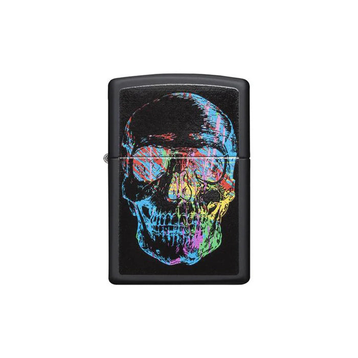Zippo Lighter - Colourful Skull
