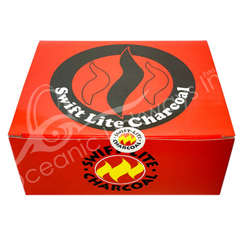 Hookah Charcoal Swift Lite 33 mm - 10 Rolls