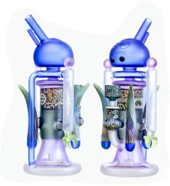 Cheech - 12" AI Bubble Bot Deluxe Bong