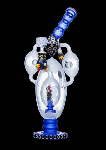 Cheech - 14.5" Rooster in a Bubble Deluxe Bong