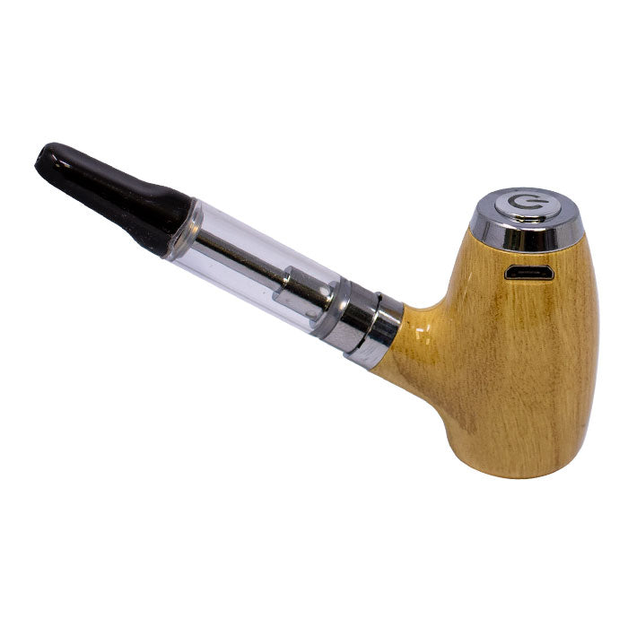 Wood Sherlock Pipe 510 Cartridge Battery Canvape.com Wood Sherlock Pipe 510 Cartridge Battery Canvape.com