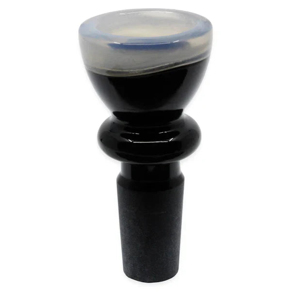14mm Duo-Tone Black Glass Slide