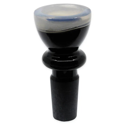 14mm Duo-Tone Black Glass Slide