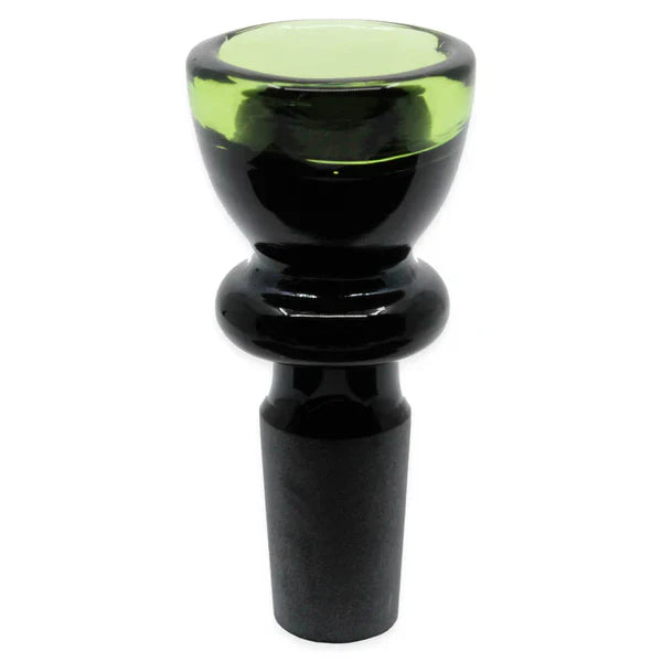 14mm Duo-Tone Black Glass Slide