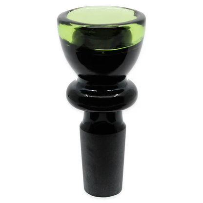 14mm Duo-Tone Black Glass Slide