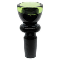 14mm Duo-Tone Black Glass Slide