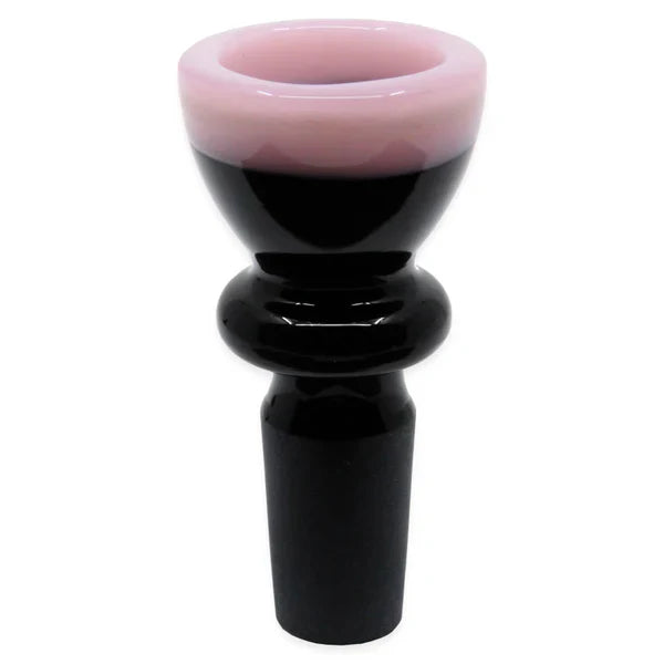 14mm Duo-Tone Black Glass Slide