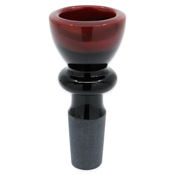 14mm Duo-Tone Black Glass Slide