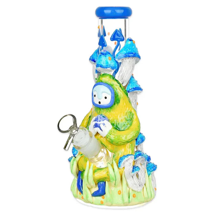 Pulsar - 9.75" Artist Series Remembering How To Listen Glow Beaker