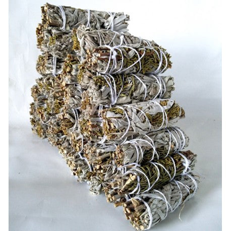 4" White Sage & Juniper Smudge Stick