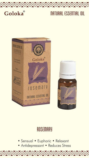 Goloka - Rosemary Natural & Undiluted Essential Oil 10ml