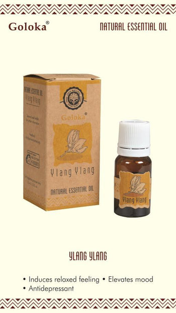Goloka - Ylang Ylang Natural & Undiluted Essential Oil 10ml