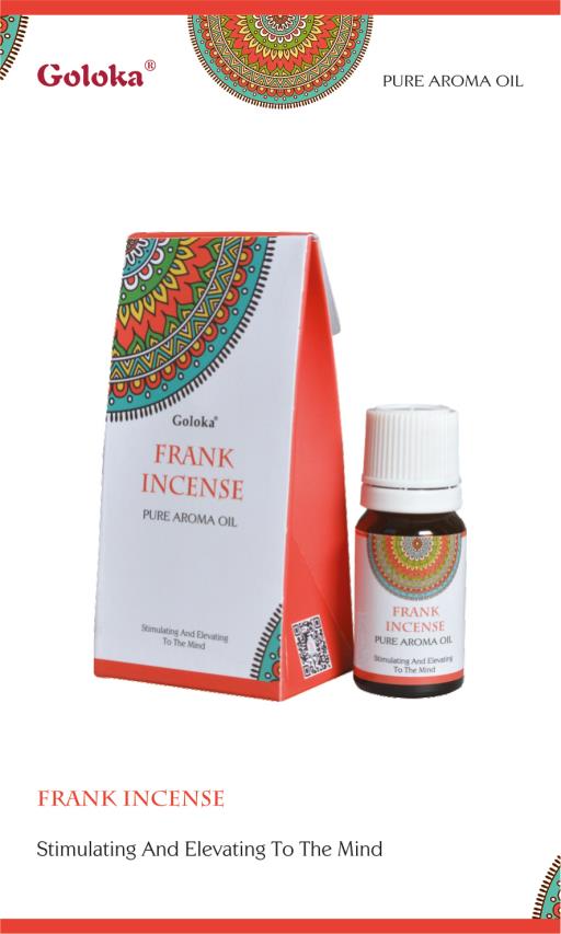 Goloka Frankincense Aroma Oil 10Ml