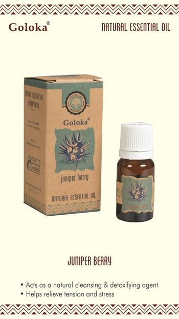 Goloka - Juniper Berry Natural & Undiluted Essential Oil 10ml