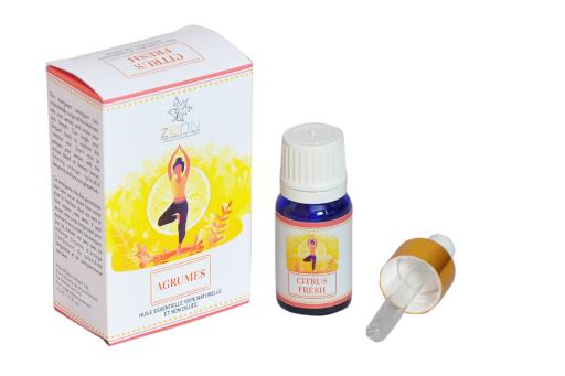 ZenN (Goloka) - Citrus Fresh Natural & Undiluted Essential Oil 10ml