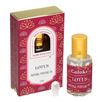 Goloka - Lotus Natural Perfume Oil (Attar) 12 ml