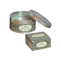 Goloka - White Sage Travel Tin Candle - 2.4 oz