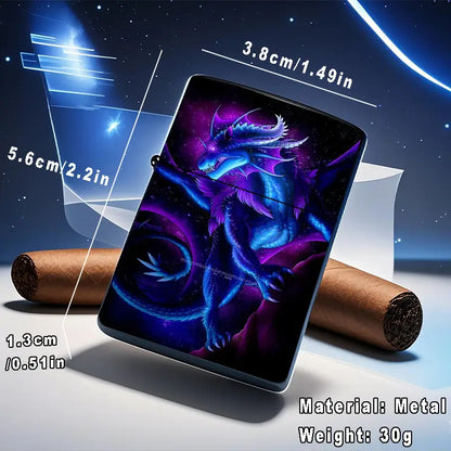 2D Dragon Space Design Lighter Shell