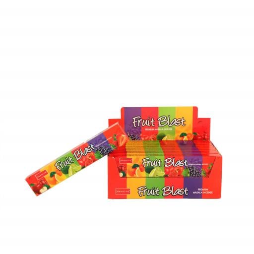 Nandita - Fruit Blast Incense Natural & Organic Hand-rolled Masala Incense Sticks 15g