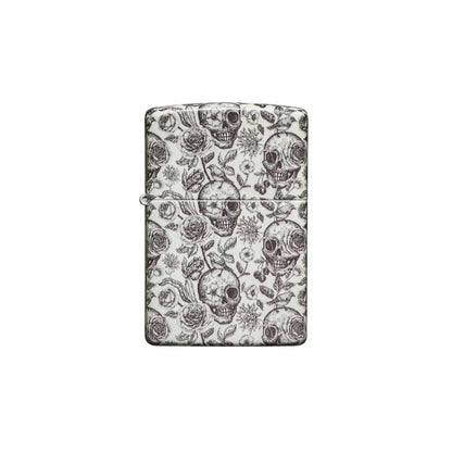 Zippo Lighter - Skeleton Design