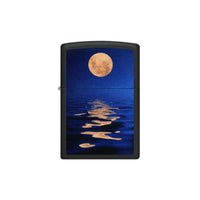 Zippo Lighter - Moon Sunset Design