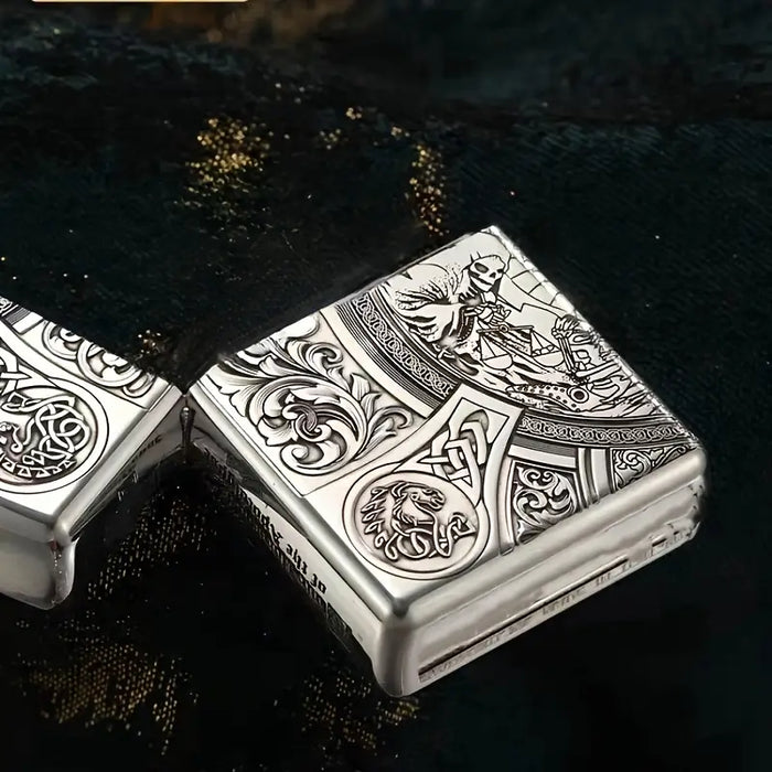 Vintage Celtic Knight Lighter Case