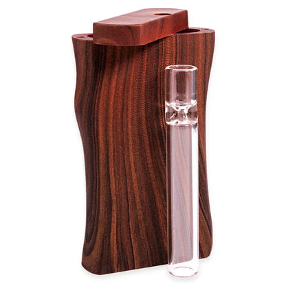 4" Plastic Coated Wood Dugout w/ Glass Bat