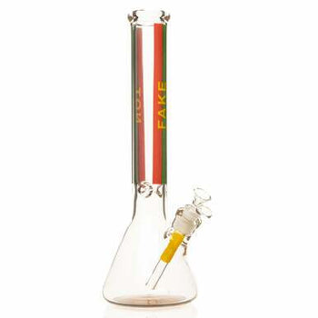 Multicolor 16" 7mm Designer Beaker Bong
