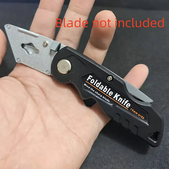 Foldable Box Cutter Handle - Blade Not Included