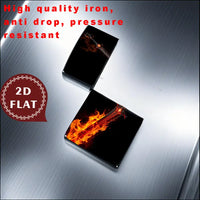 2D Flat Flames Fantasy Sword Lighter Shell