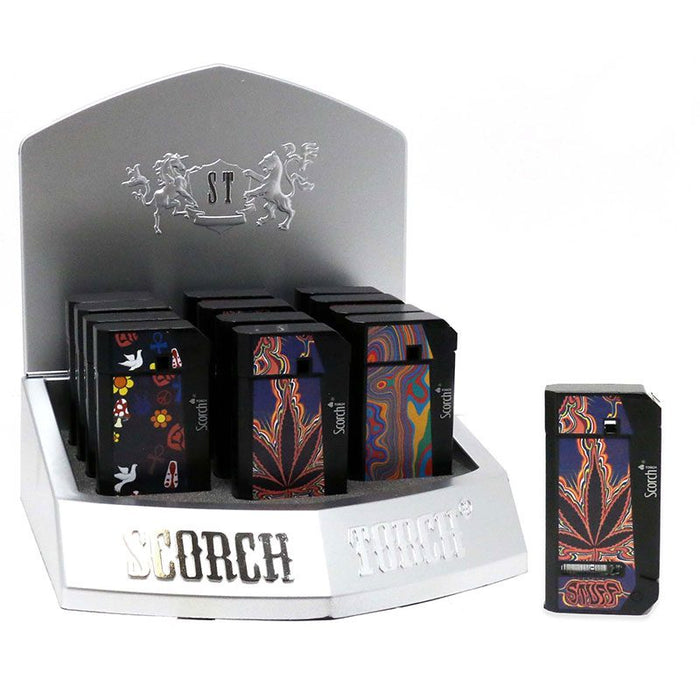 Scorch Torch - Kush Leaf Side Press Torch