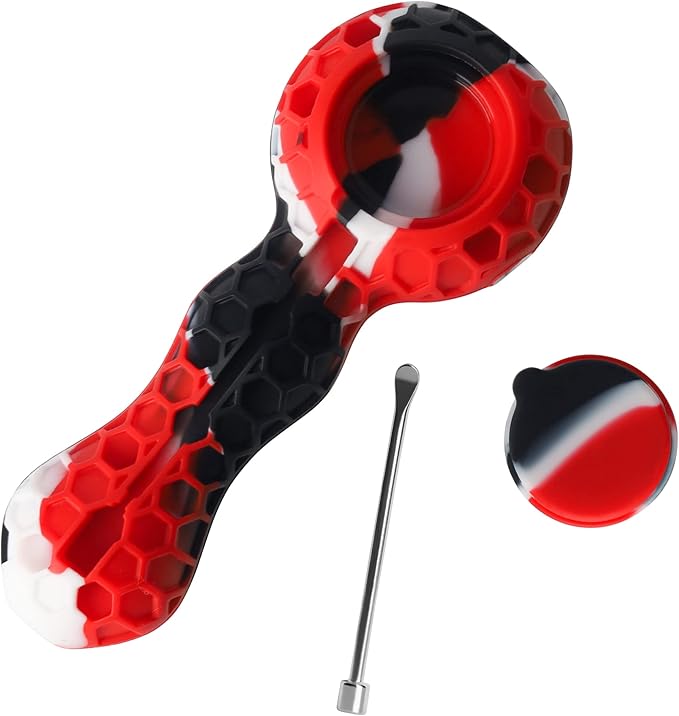 5″ Honeycomb Silicone Pipe