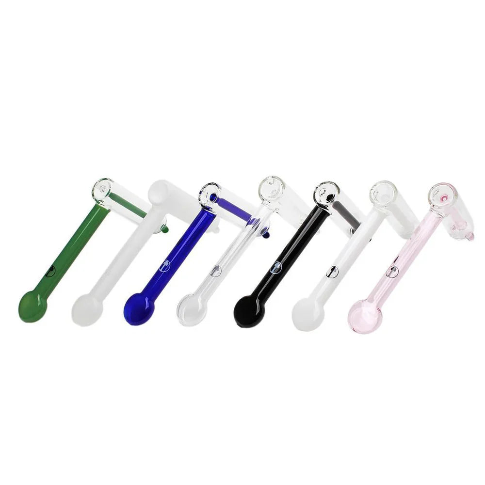 Tree Glass - 7.5" Thin Showerhead Hammer Glass Bubbler