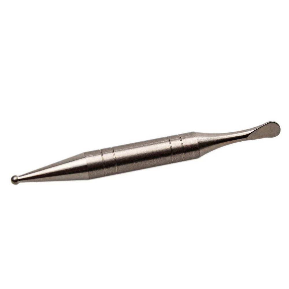 DabWare Short Scoop & Ball Titanium Dabber