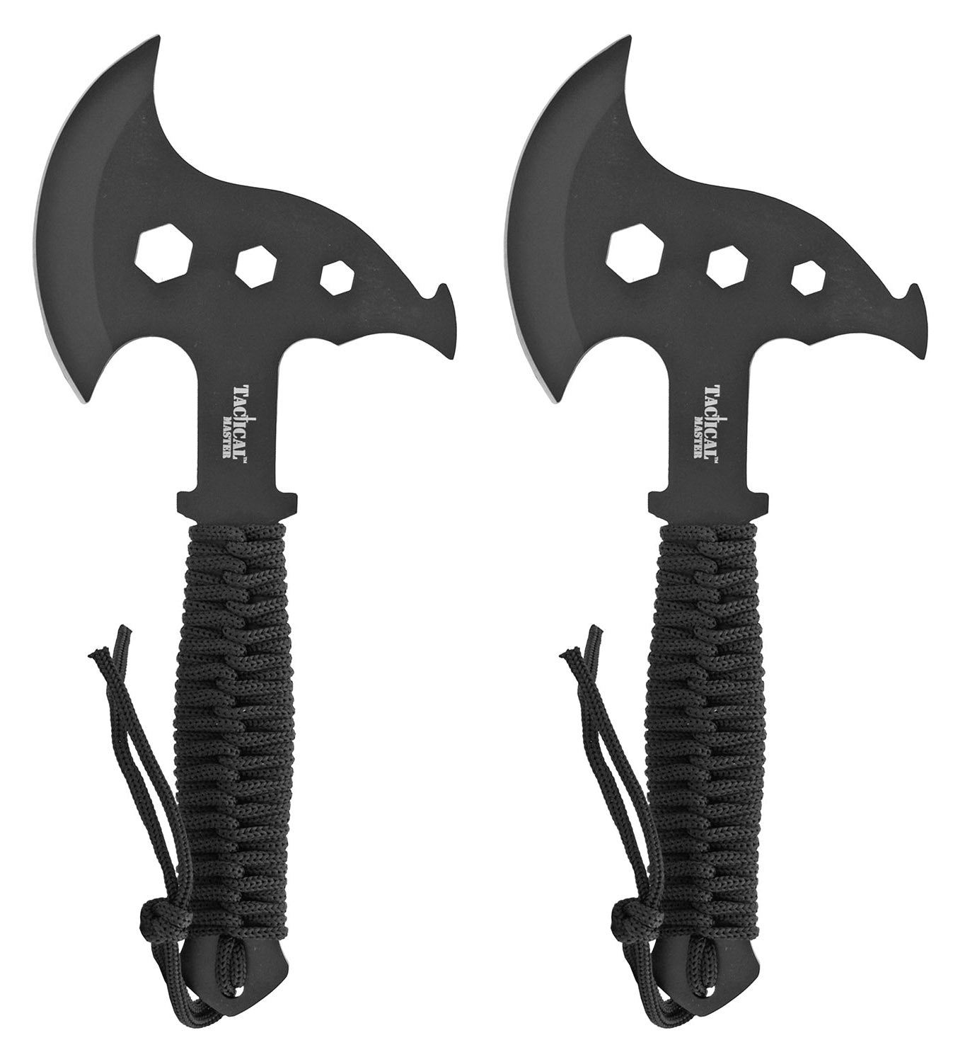 10" Dual Full Tang Throwing Axe Set
