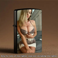 2D HD Printed Fashionable Beauty Metal Lighter Shell