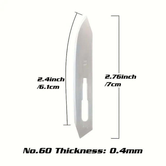 No. 60 Carbon Steel Replacement Blades