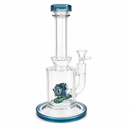 Xtreme - 13" Nimo Fish Perc Glass Bong