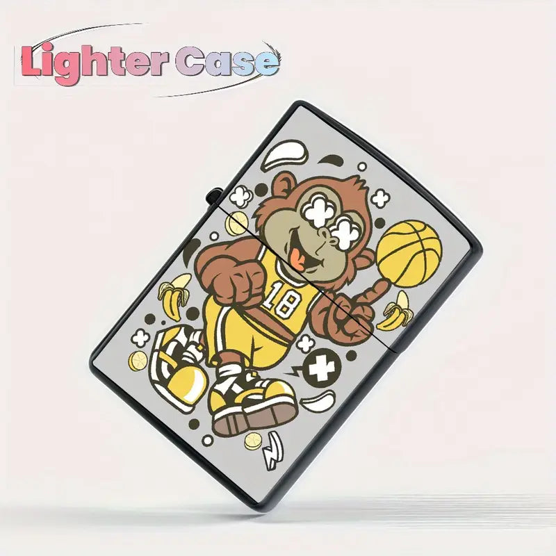 American Street Basketball Theme Lighter Shell (Monkey)
