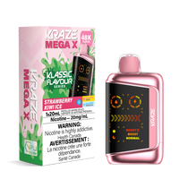 Kraze Mega X Rechargeable Disposable Vape 20mL