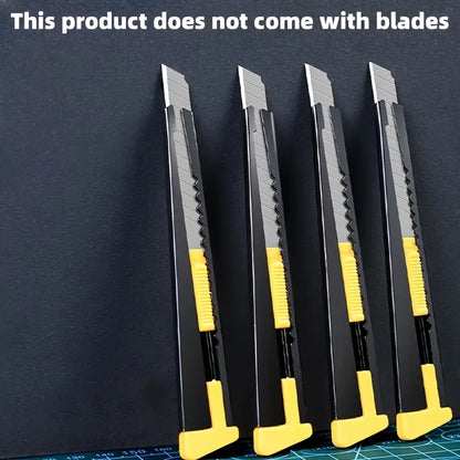 4pcs Stainless Steel Utility Knife Handles - Blades Not Included