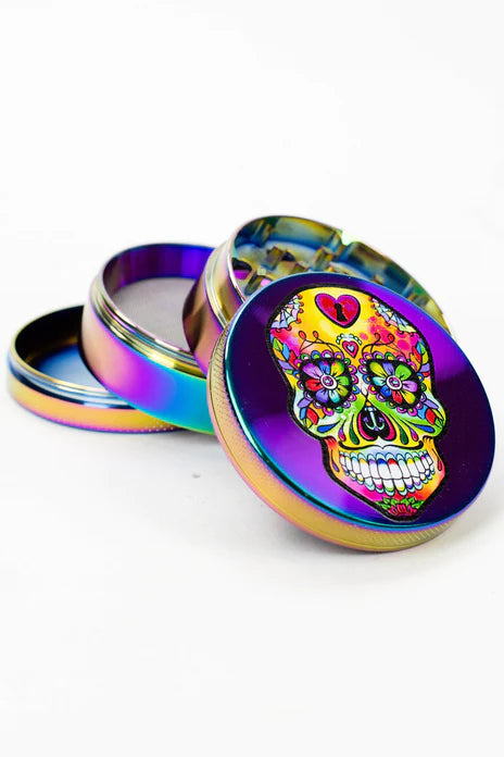 Grinder arc-en-ciel Skull 4 parties