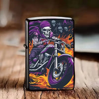 Stylish Motorcycle Skull Lighter Shell